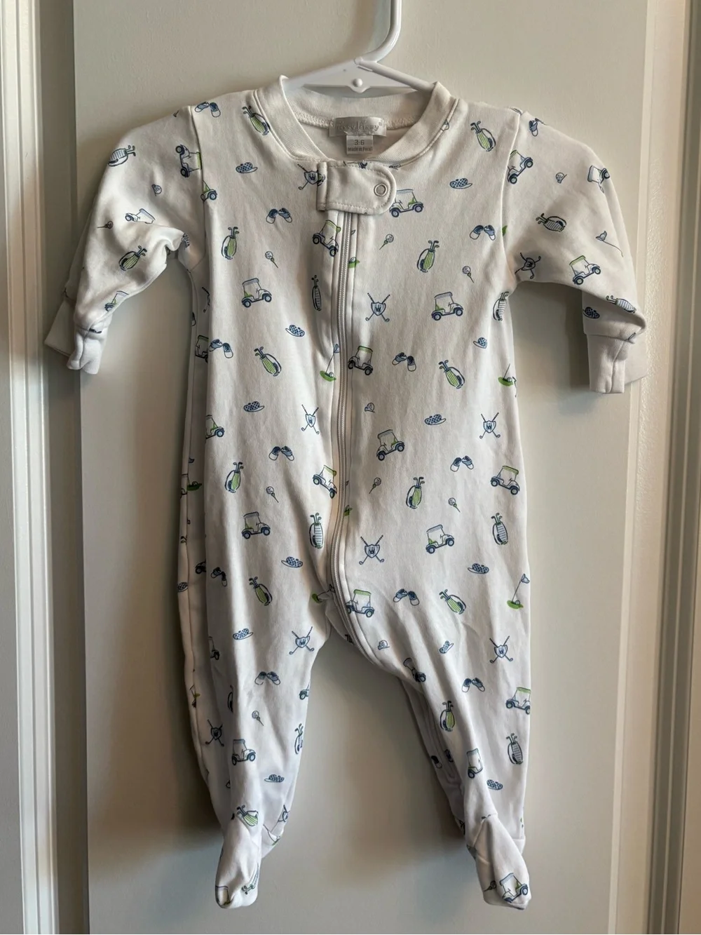 Kissy Kissy Golf Footed One-Piece